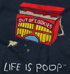 Out of Cookies Infant Toddler T Shirt-Direct To Garment Print-Brisco Baby