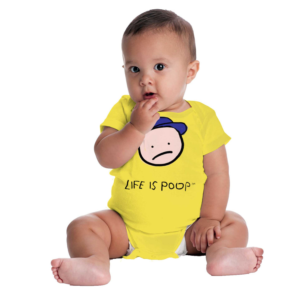 Boy Logo Romper Bodysuit-Direct To Garment Print-Brisco Baby