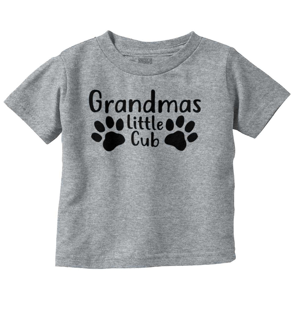Granmda's Little Cub Infant Toddler T Shirt-Direct To Garment Print-Brisco Baby