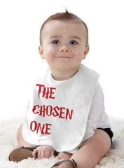 The Chosen One Infant Baby Bib-Direct To Garment Print-Brisco Baby