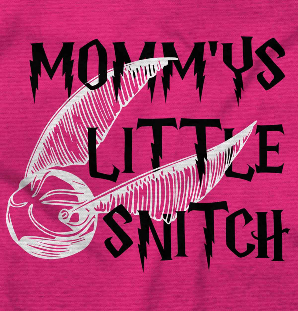 Mommy's Little Snitch Infant Toddler T Shirt-Direct To Garment Print-Brisco Baby