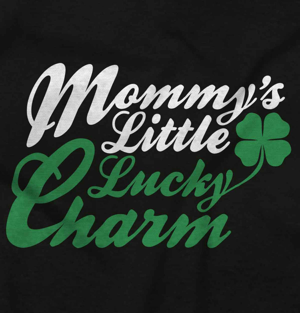 Mommy's Little Lucky Charm Maternity T-Shirt-Direct To Garment Print-Brisco Baby