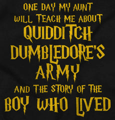 Quidditch Dumbledore Infant Baby Bib-Direct To Garment Print-Brisco Baby