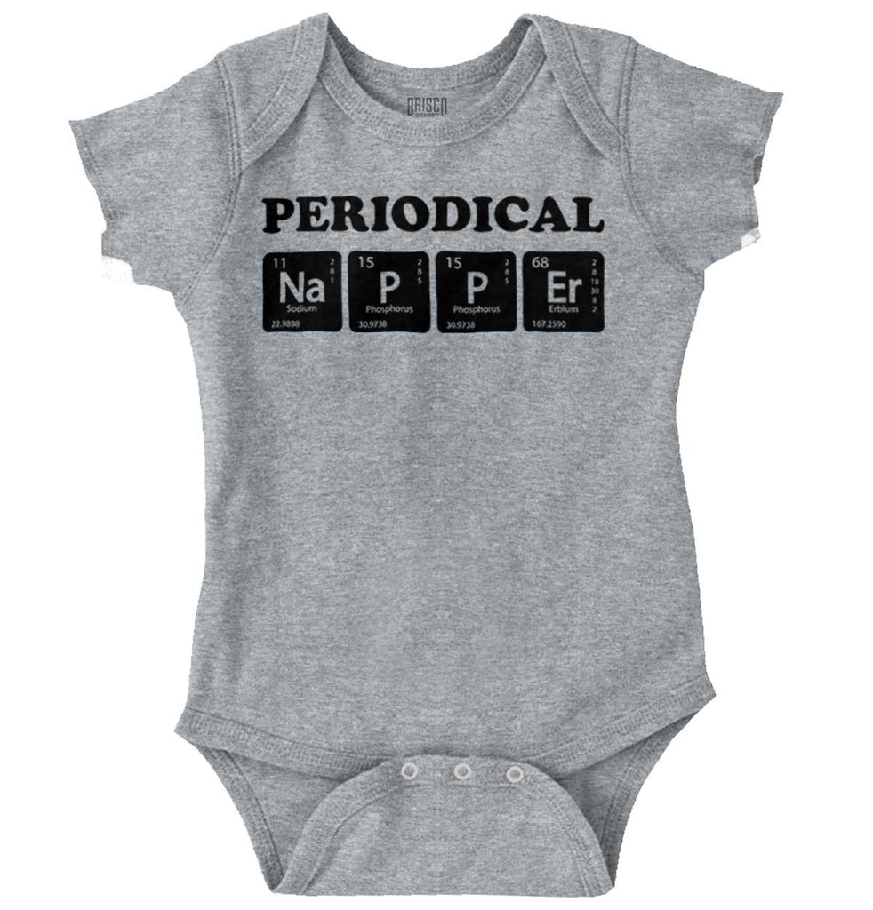 Nap Periodically Romper Bodysuit-Direct To Garment Print-Brisco Baby