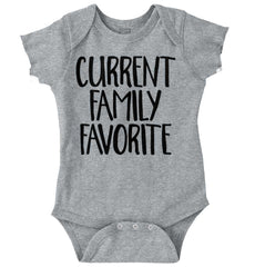 Family Favorite Romper Bodysuit-Direct To Garment Print-Brisco Baby