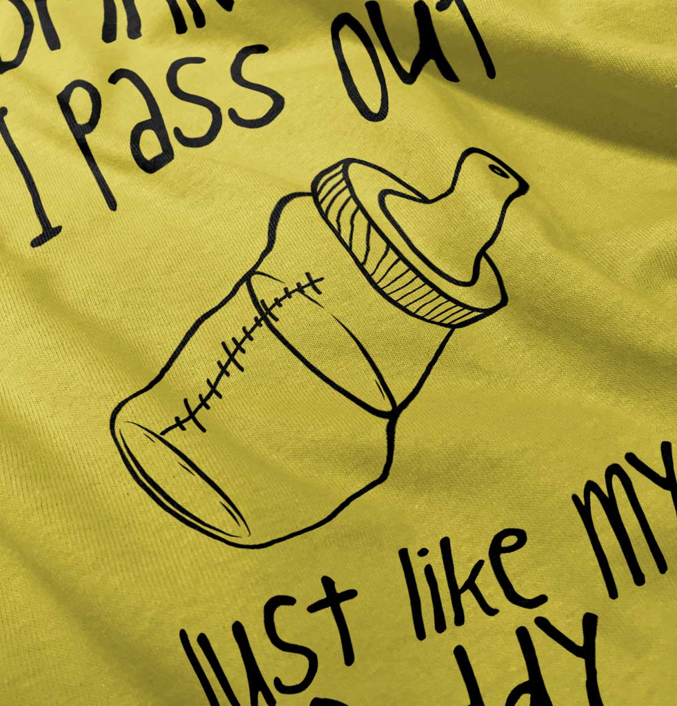 Like My Daddy Romper Bodysuit-Direct To Garment Print-Brisco Baby