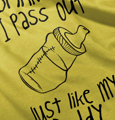 Like My Daddy Romper Bodysuit-Direct To Garment Print-Brisco Baby