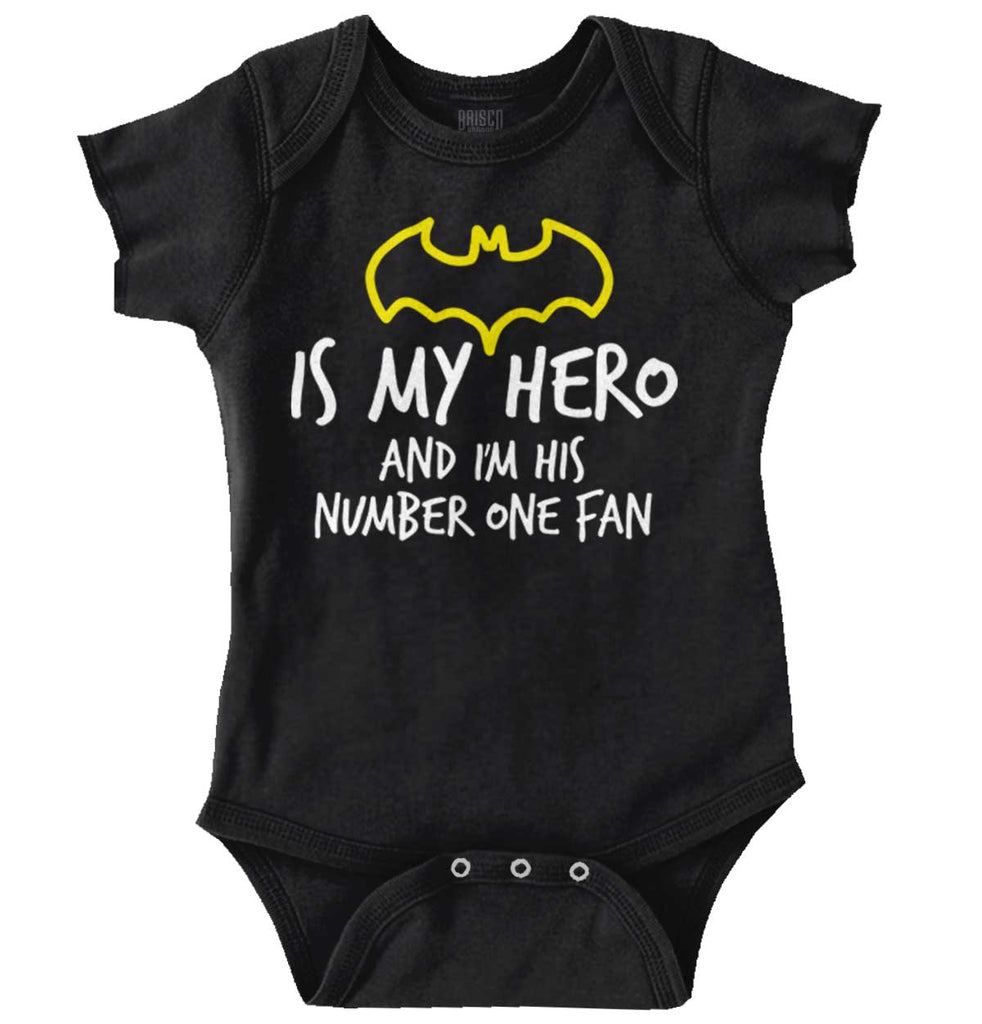 Bat Hero Romper Bodysuit-Direct To Garment Print-Brisco Baby
