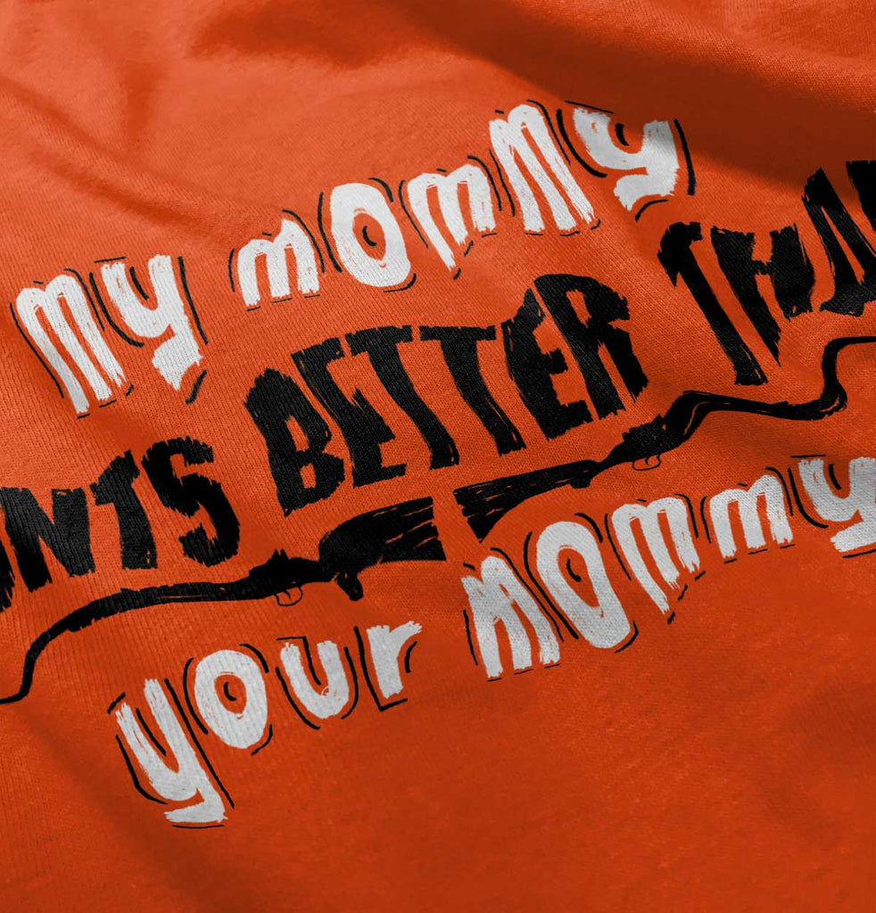 My Mommy Hunts Better Romper Bodysuit-Direct To Garment Print-Brisco Baby