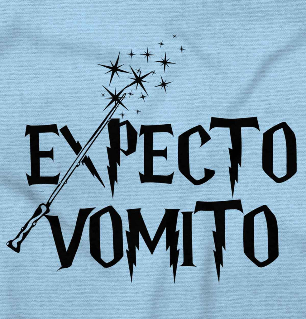 Expecto Vomito Romper Bodysuit-Direct To Garment Print-Brisco Baby