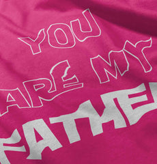 You Are My Father Romper Bodysuit-Direct To Garment Print-Brisco Baby