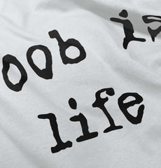 Boob Is Life Infant Baby Bib-Direct To Garment Print-Brisco Baby