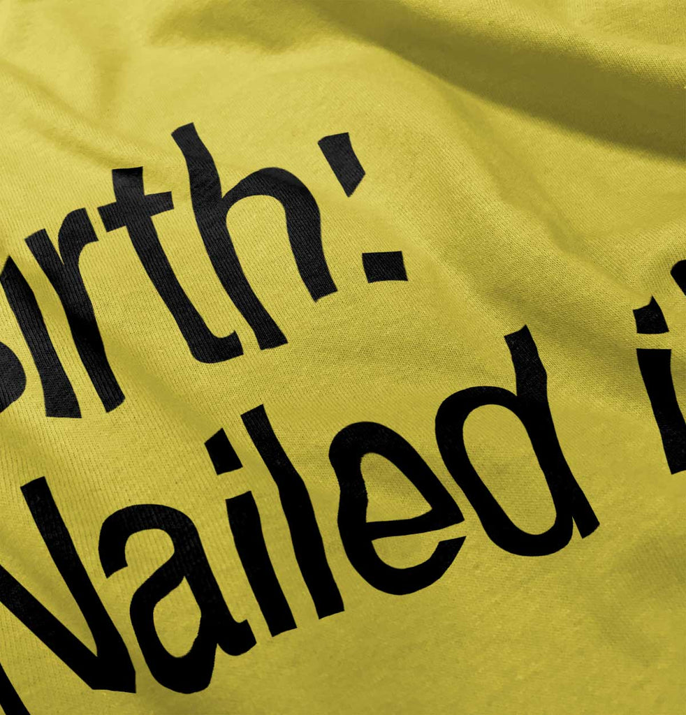 Nailed It Romper Bodysuit-Direct To Garment Print-Brisco Baby