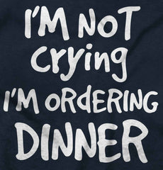 Ordering Dinner Infant Toddler T Shirt-Direct To Garment Print-Brisco Baby