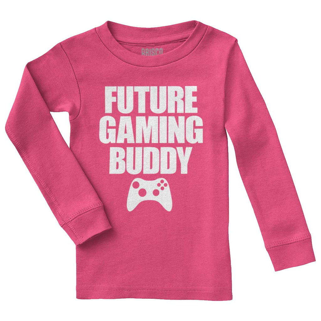 Future Gaming Buddy Solid Baby Pajama Top-Direct To Garment Print-Brisco Baby
