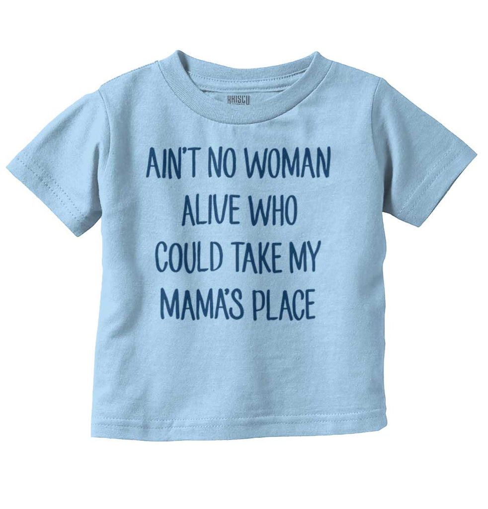 Ain't No Woman Infant Toddler T Shirt-Direct To Garment Print-Brisco Baby