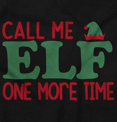 Call Me Elf Infant Baby Bib-Direct To Garment Print-Brisco Baby