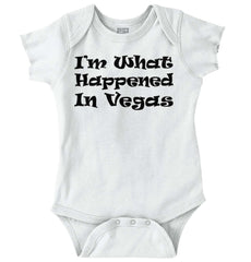 Happened In Vegas Romper Bodysuit-Direct To Garment Print-Brisco Baby