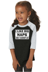 Big Naps Toddler Baseball-Direct To Garment Print-Brisco Baby