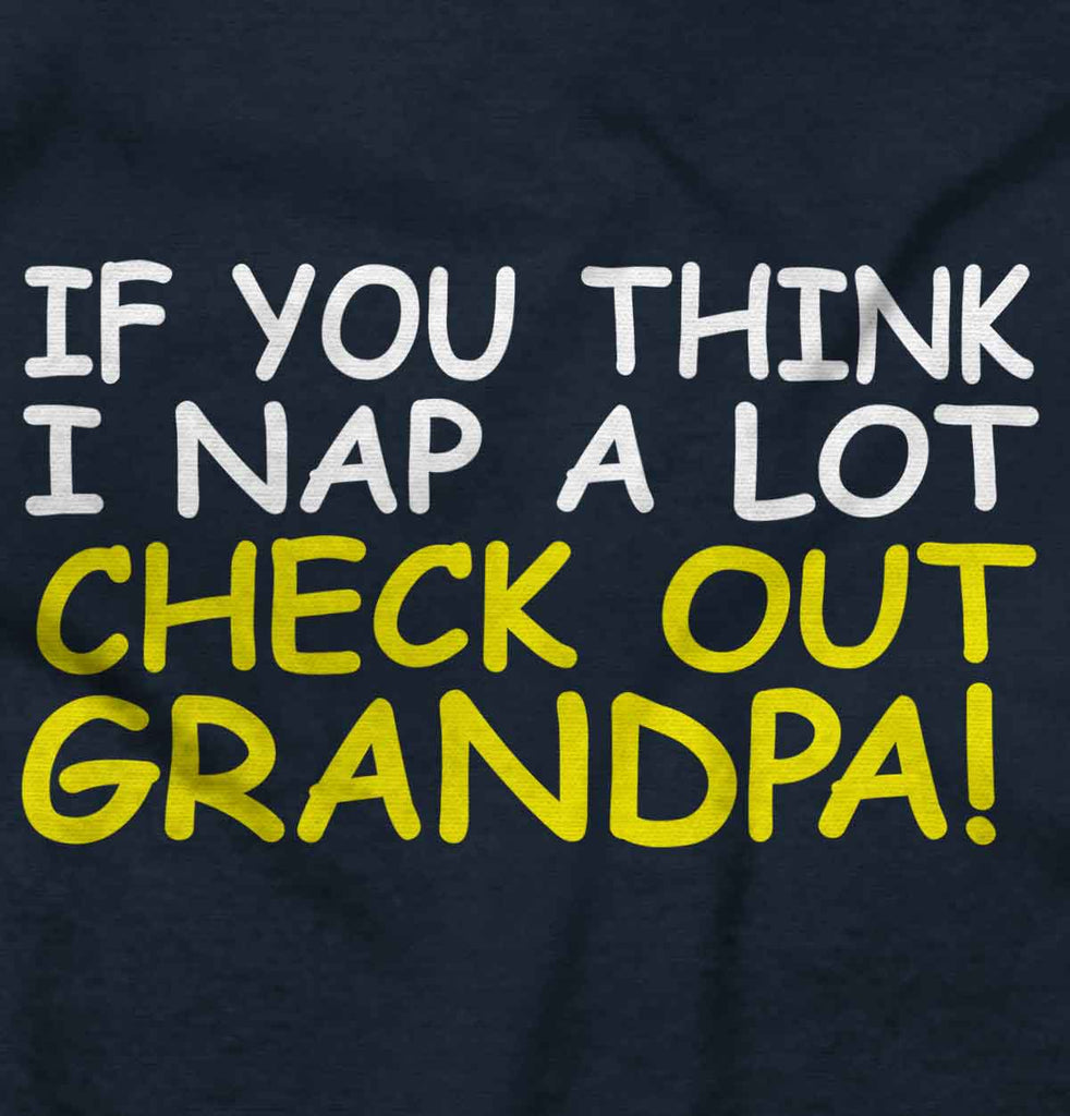 Check Out Grandpa Solid Baby Pajama Top-Direct To Garment Print-Brisco Baby