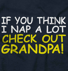 Check Out Grandpa Solid Baby Pajama Top-Direct To Garment Print-Brisco Baby