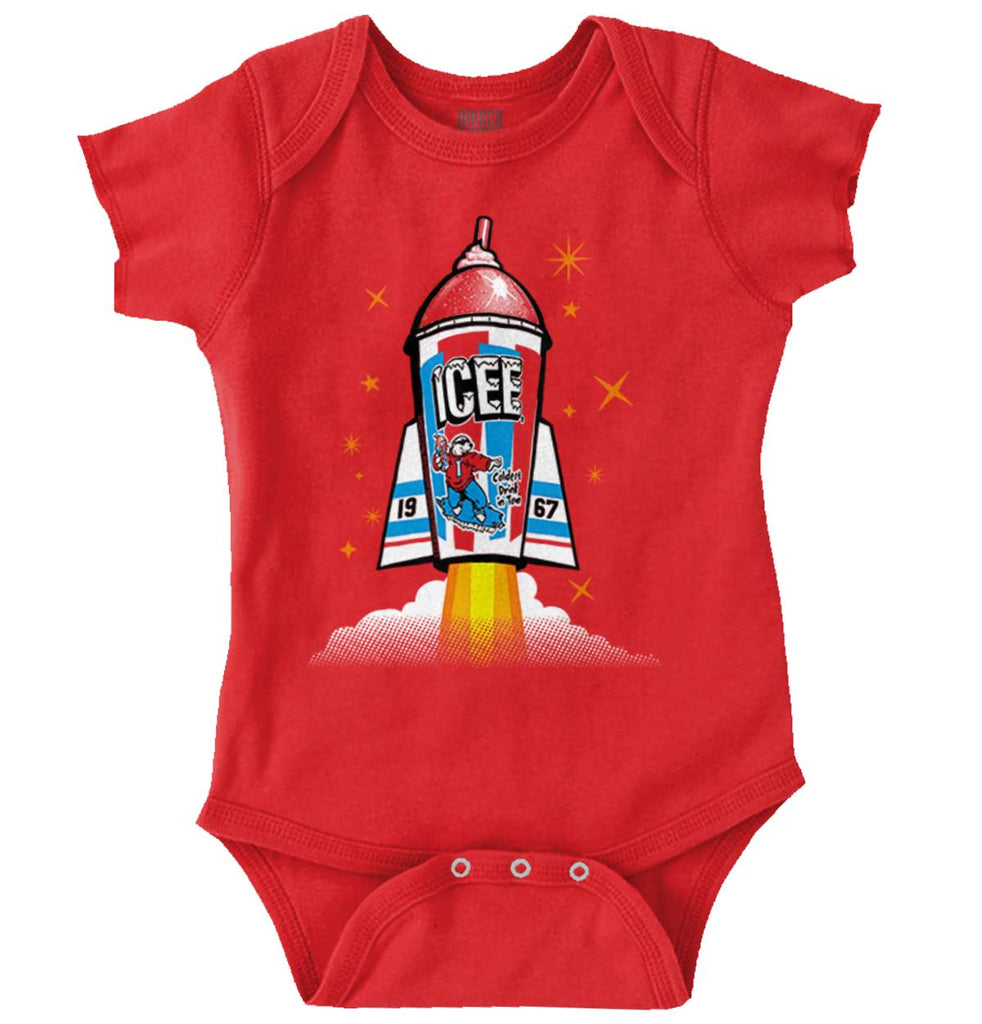 Rocket Icee Romper Bodysuit-Direct To Garment Print-Brisco Baby