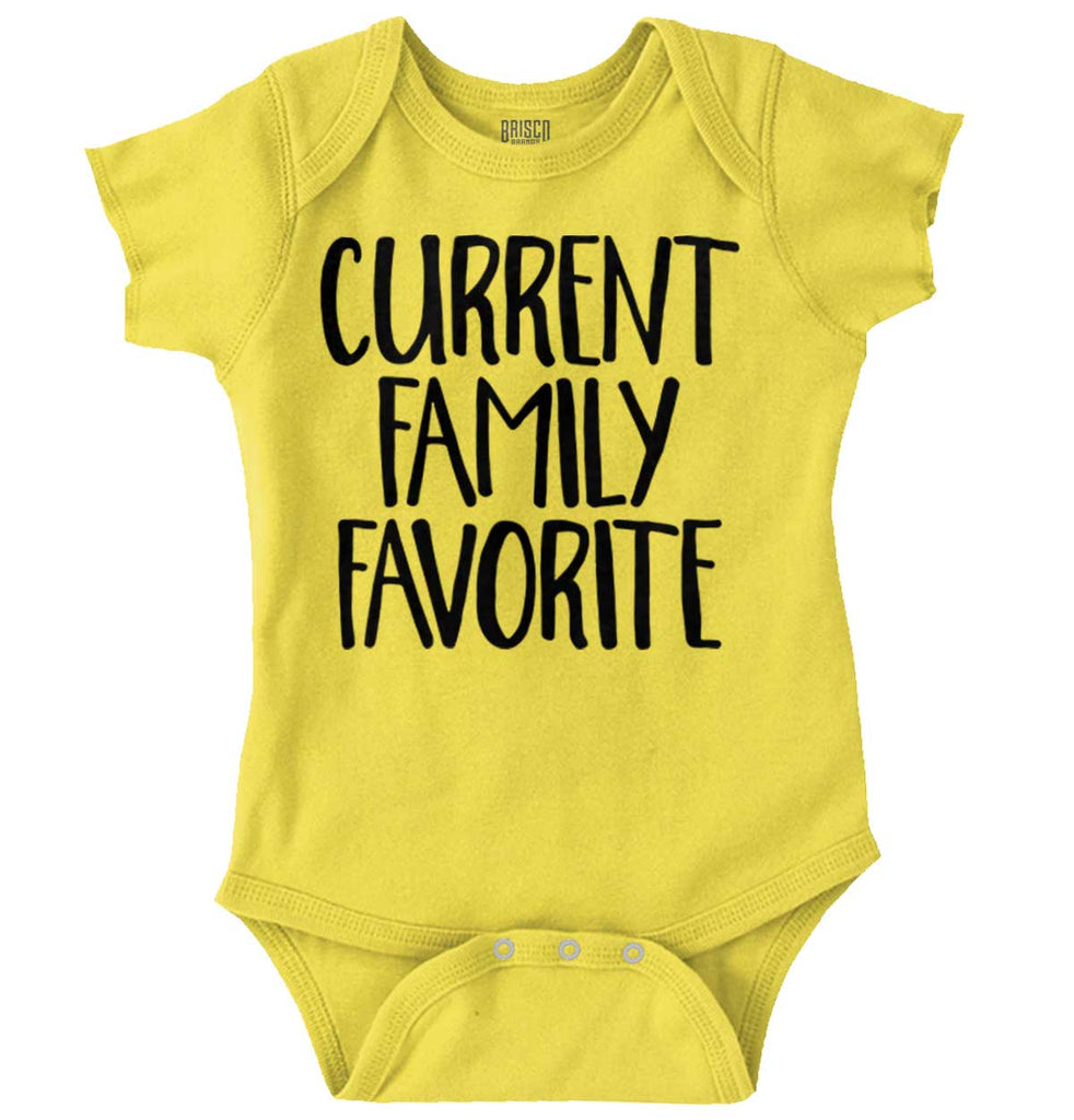Family Favorite Romper Bodysuit-Direct To Garment Print-Brisco Baby