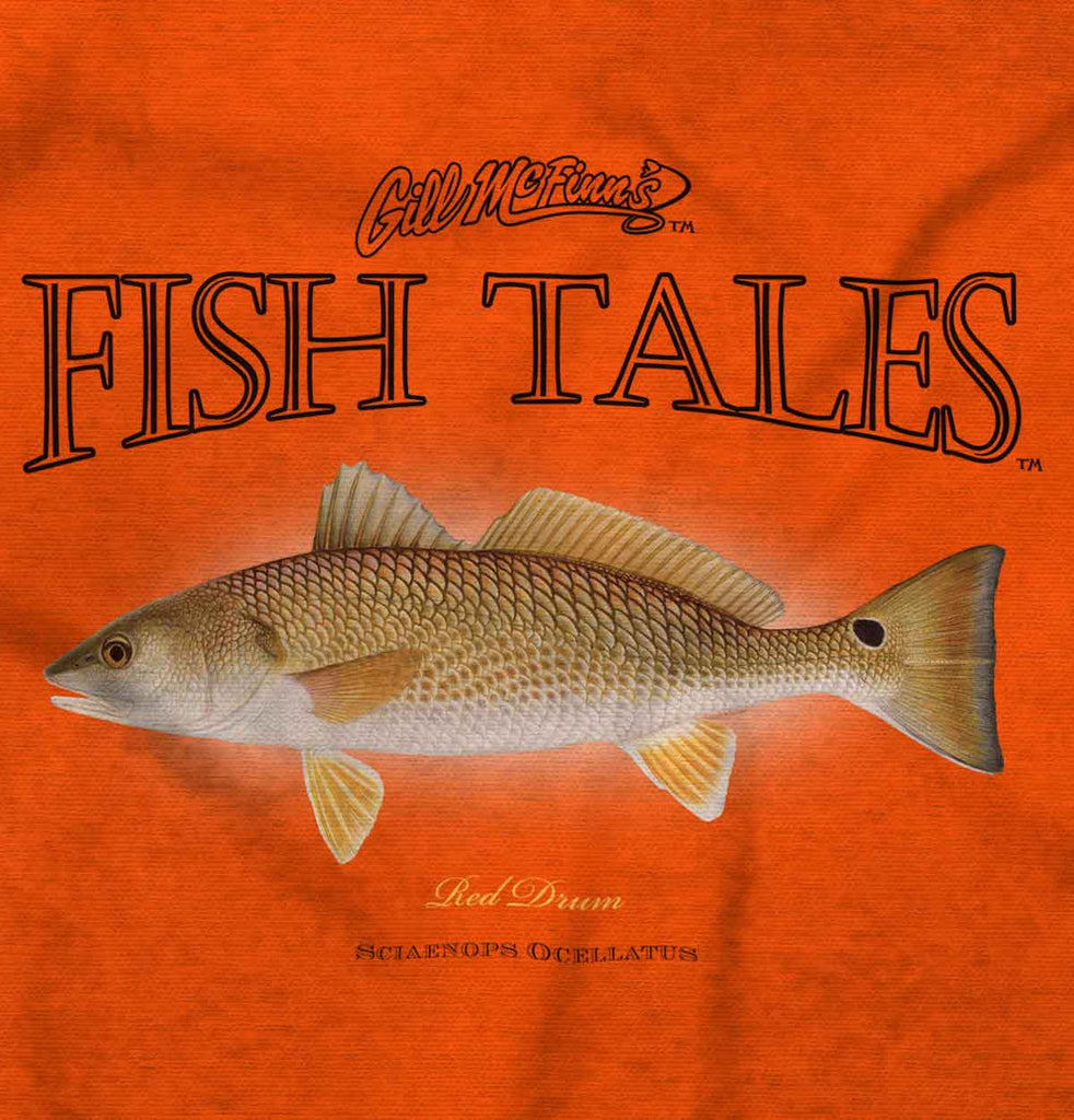 Red Drum Fish Infant Toddler T Shirt-Direct To Garment Print-Brisco Baby