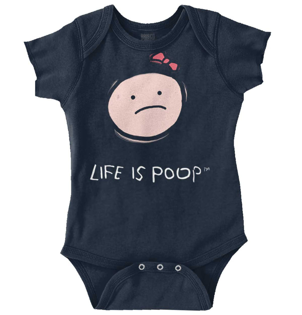 Girl Logo Romper Bodysuit-Direct To Garment Print-Brisco Baby
