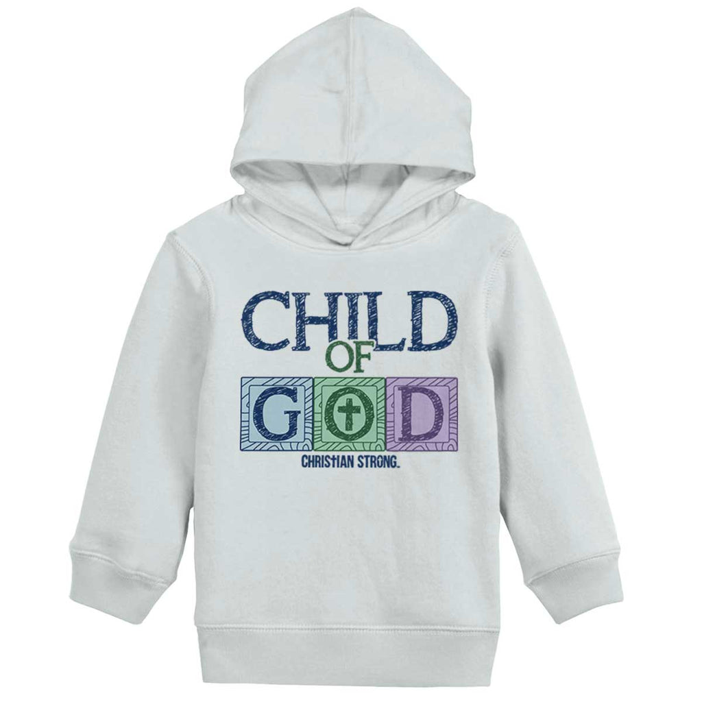 Child of God Toddler Pullover Hoodie-Direct To Garment Print-Brisco Baby