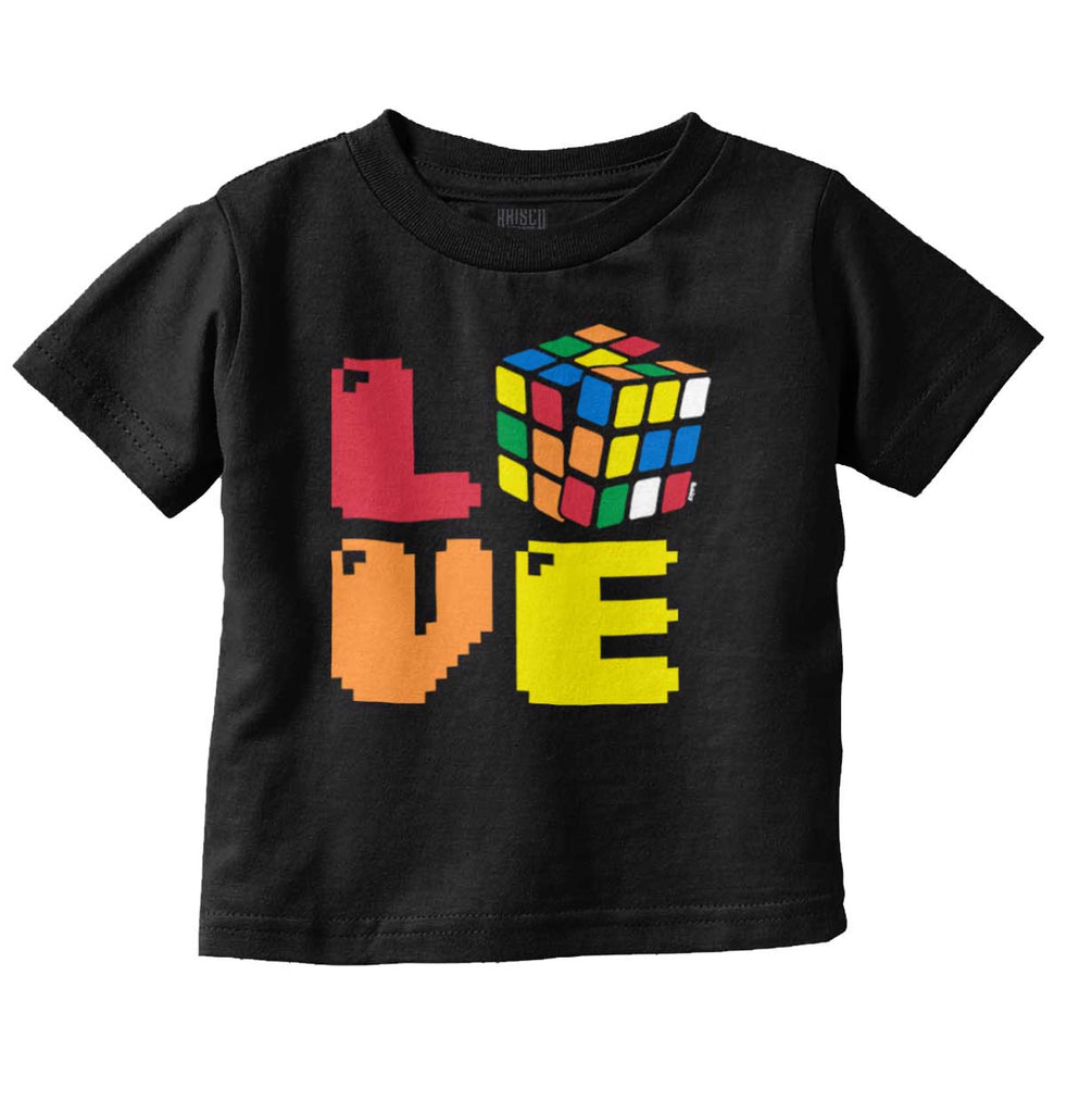 Rubik's Love Infant Toddler T Shirt-Direct To Garment Print-Brisco Baby