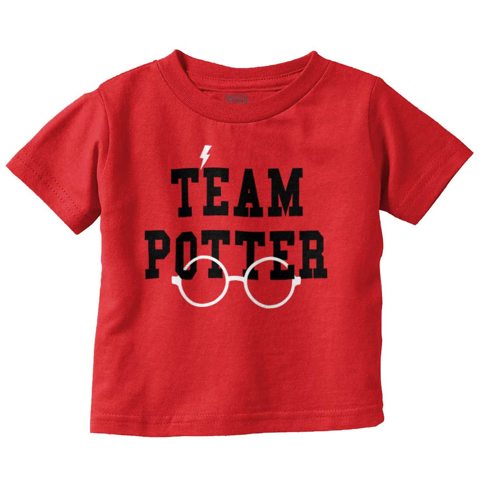 Team Potter Infant Toddler T Shirt-Direct To Garment Print-Brisco Baby