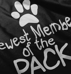 Member of the Pack Infant Toddler T Shirt-Direct To Garment Print-Brisco Baby