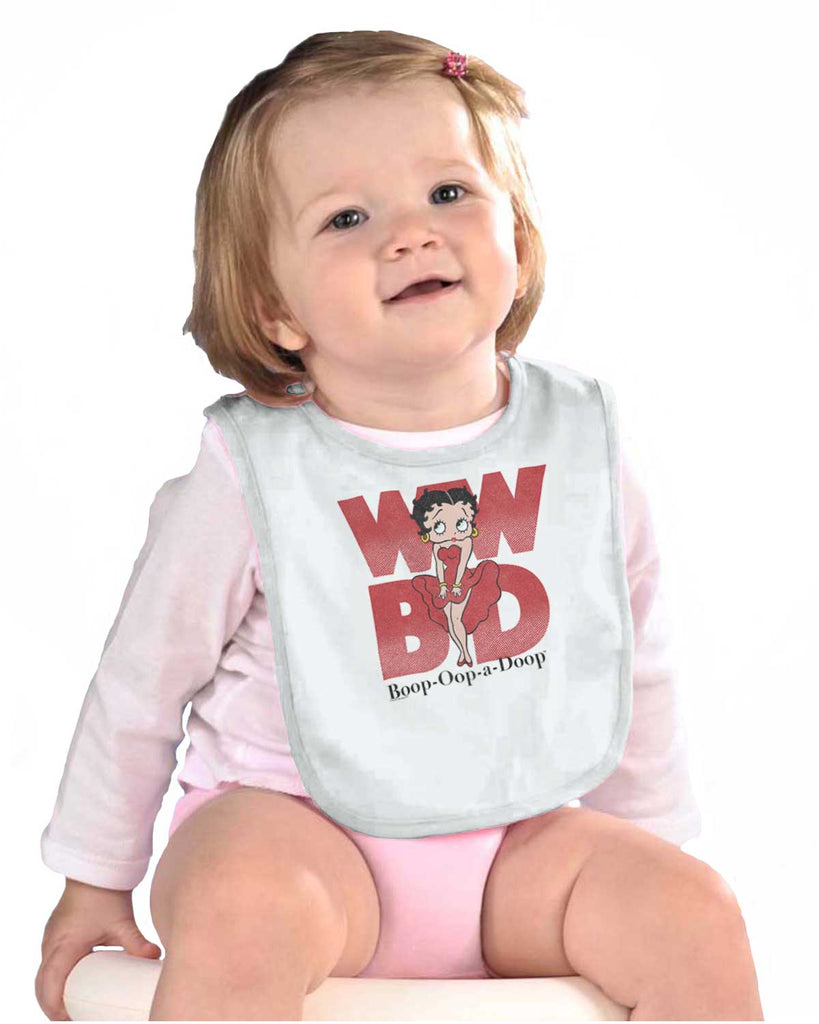 Blowing Dress Infant Baby Bib-Direct To Garment Print-Brisco Baby