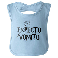 Expecto Vomito Infant Baby Bib-Direct To Garment Print-Brisco Baby