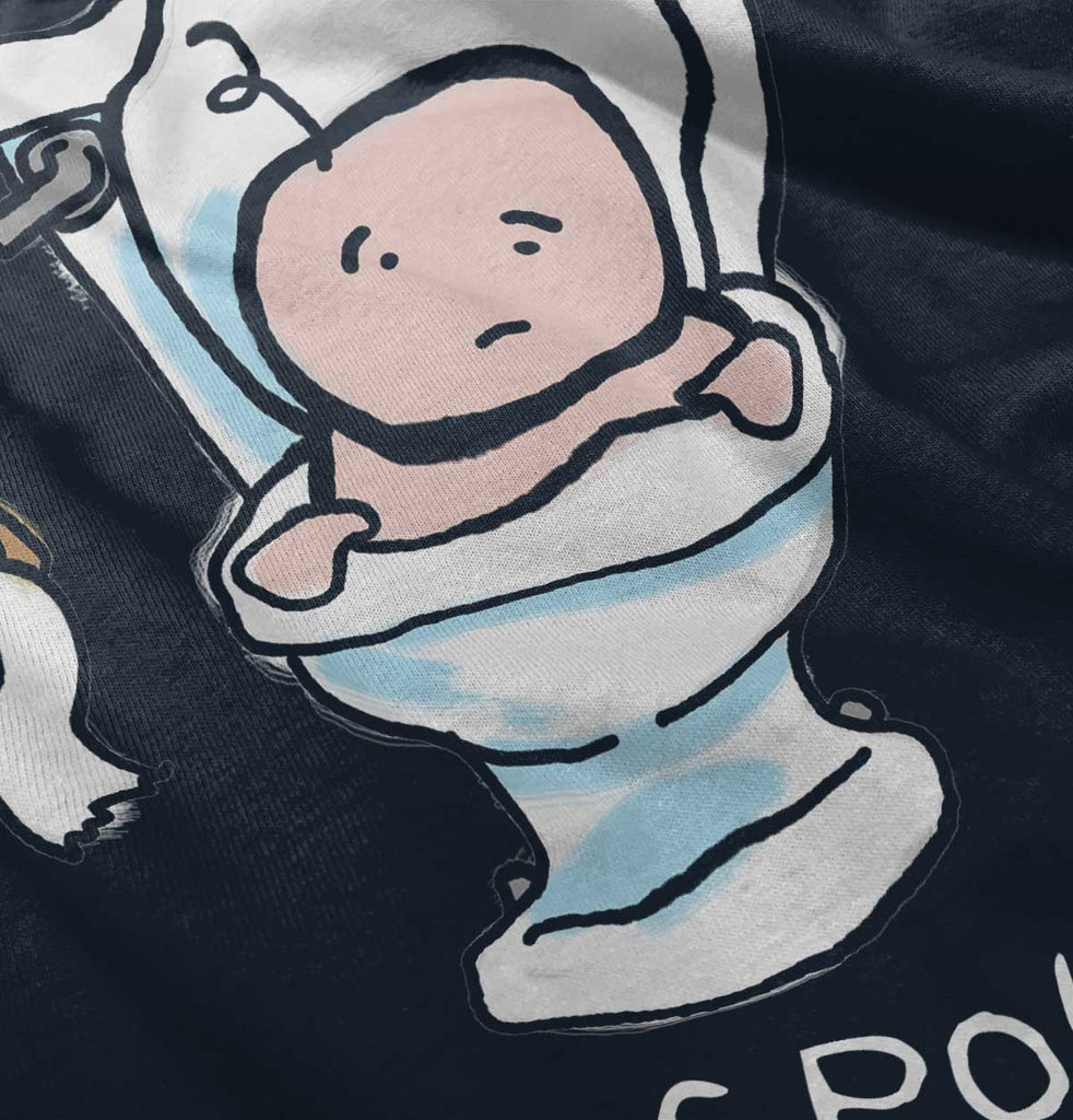 Baby Toilet Infant Toddler T Shirt-Direct To Garment Print-Brisco Baby