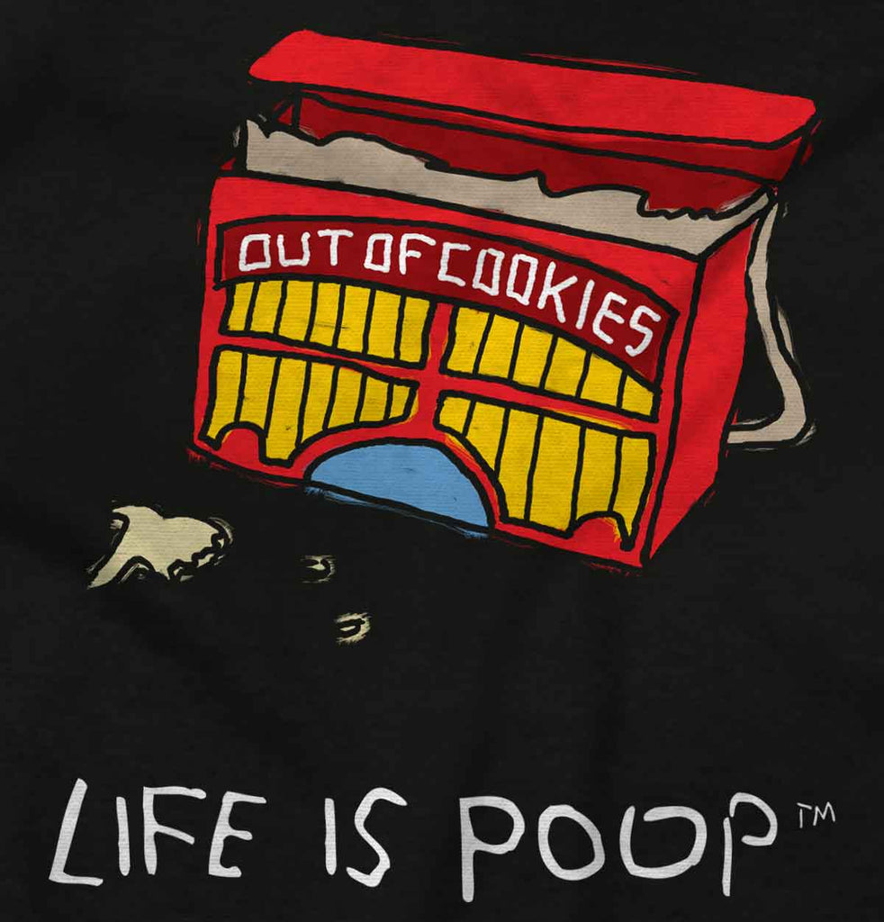 Out of Cookies Infant Toddler T Shirt-Direct To Garment Print-Brisco Baby