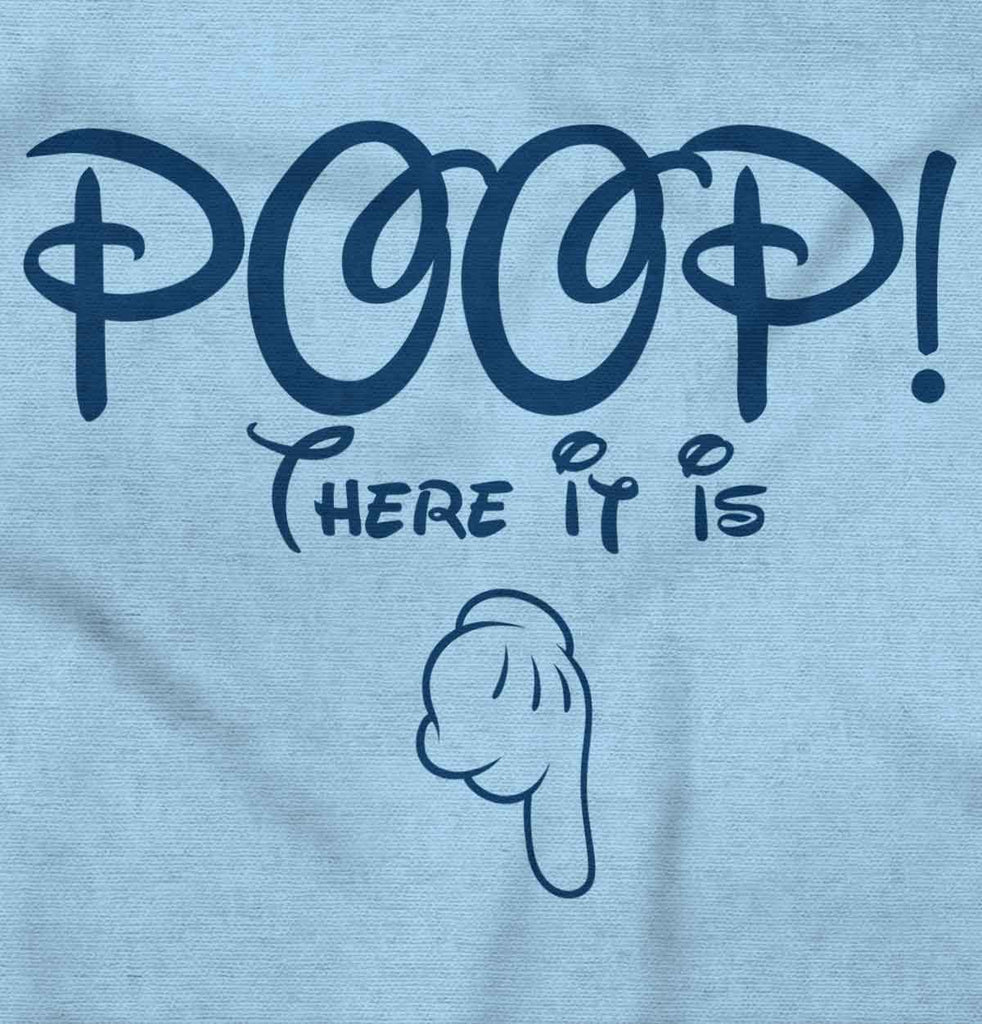 Poop There It Is Romper Bodysuit-Direct To Garment Print-Brisco Baby