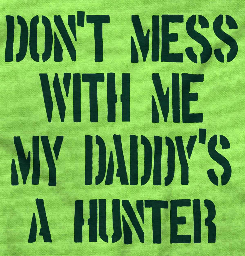 Daddy's A hunter Romper Bodysuit-Direct To Garment Print-Brisco Baby