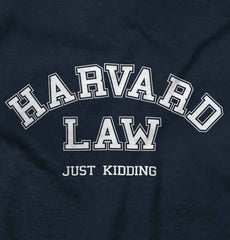 Harvard Law Romper Bodysuit-Direct To Garment Print-Brisco Baby