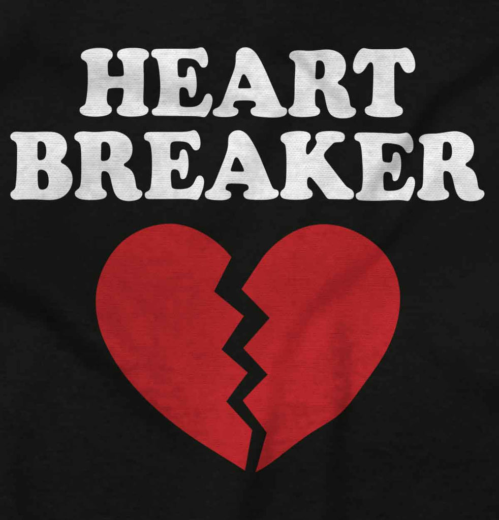 Heart Breaker Infant Toddler T Shirt-Direct To Garment Print-Brisco Baby