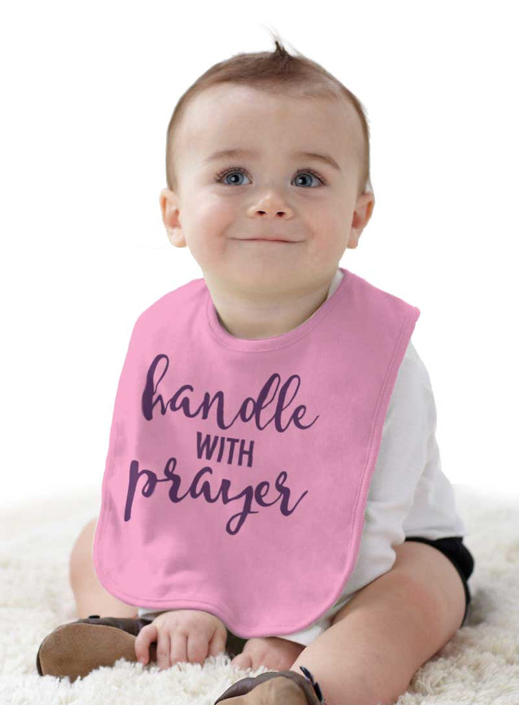 Prayer Care Infant Baby Bib-Direct To Garment Print-Brisco Baby