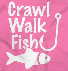 Crawl Walk Fish Baby Polka Dot Skirt Dress-Direct To Garment Print-Brisco Baby