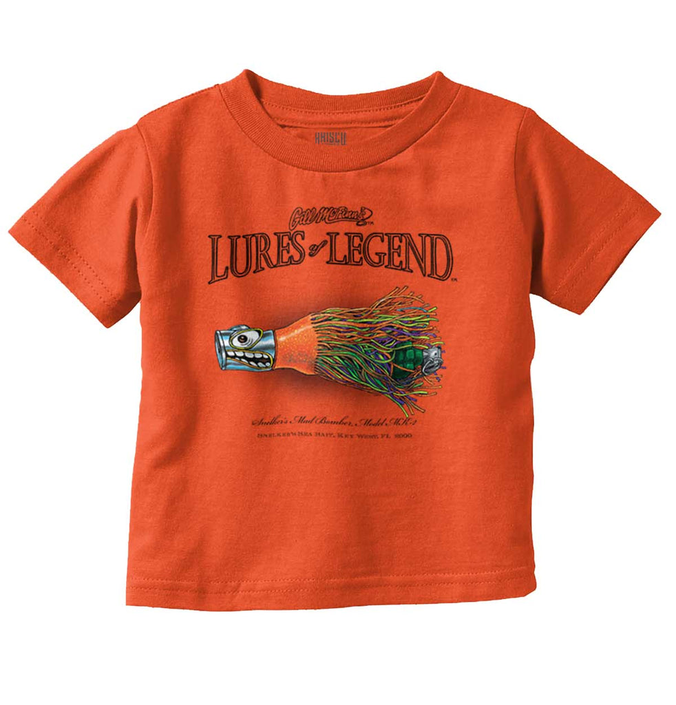 Snelker's Mad Bomber Infant Toddler T Shirt-Direct To Garment Print-Brisco Baby