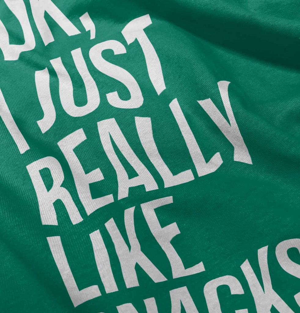 Really Like Snacks Solid Baby Pajama Top-Direct To Garment Print-Brisco Baby