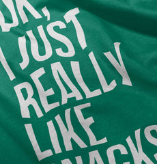 Really Like Snacks Solid Baby Pajama Top-Direct To Garment Print-Brisco Baby