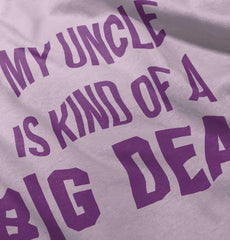 My Uncle Big Deal Romper Bodysuit-Direct To Garment Print-Brisco Baby