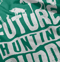 Future Deer Hunting Bud Solid Baby Pajama Top-Direct To Garment Print-Brisco Baby