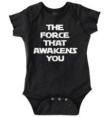 Force Awakens You Romper Bodysuit-Direct To Garment Print-Brisco Baby