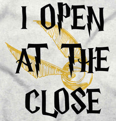 Open At The Close Infant Toddler T Shirt-Direct To Garment Print-Brisco Baby